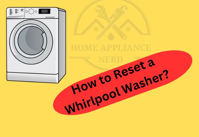 Reset Whirlpool Washer